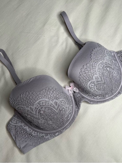 Grey Bra